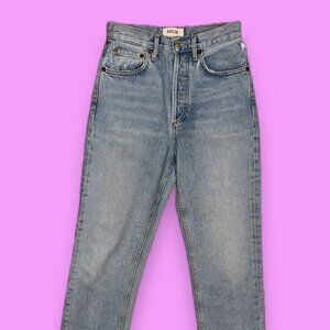 LIKE NEW NO TAG  AGOLDE jeans 90’s Pinch Waist Jeans  Size 23